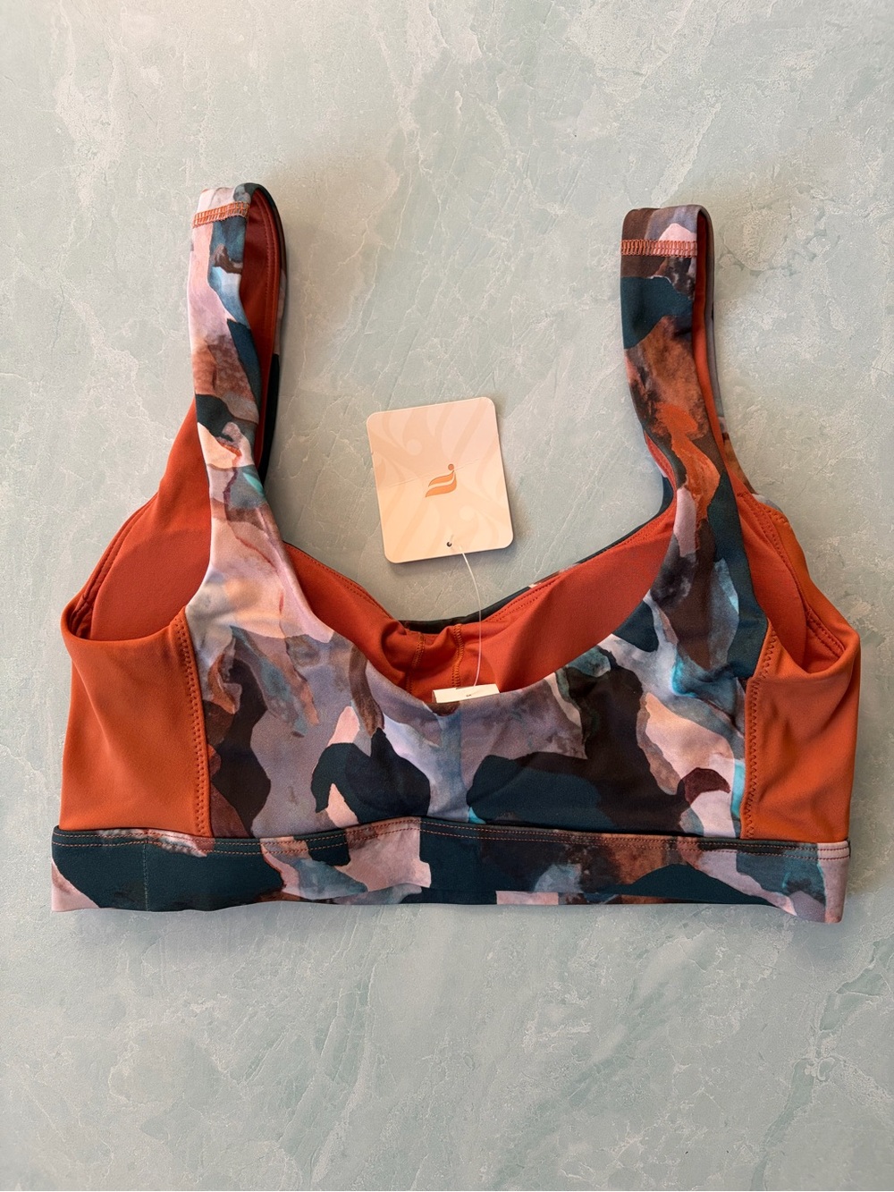 Fabletics Rust Multi-Print Bikini Set - Picture 3 of 5